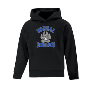 Boréal Bobcats Logo Spirit Wear Youth Hoodie
