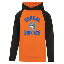 Load image into Gallery viewer, Boréal Bobcats Logo Spirit Wear Game Day Two Toned Youth Hoodie