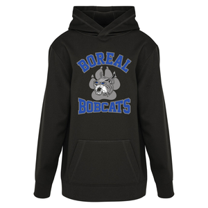 Boréal Bobcats Logo Spirit Wear Game Day Youth Hoodie