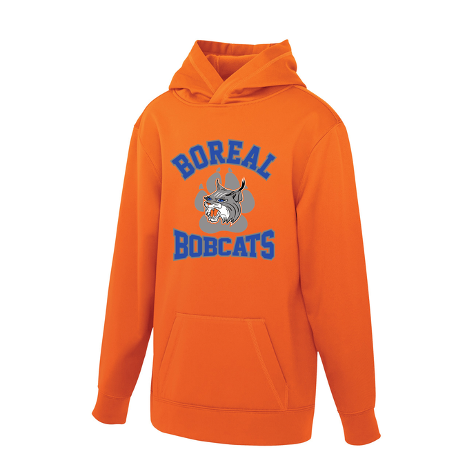 Boréal Bobcats Logo Spirit Wear Game Day Youth Hoodie