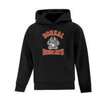 Load image into Gallery viewer, Boréal Bobcats Logo Spirit Wear Youth Hoodie
