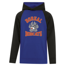 Load image into Gallery viewer, Boréal Bobcats Logo Spirit Wear Game Day Two Toned Youth Hoodie