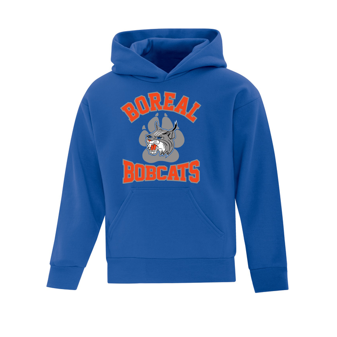 Boréal Bobcats Logo Spirit Wear Youth Hoodie