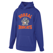 Load image into Gallery viewer, Boréal Bobcats Logo Spirit Wear Game Day Youth Hoodie