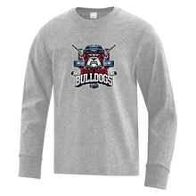 Load image into Gallery viewer, Bulk Barn Bulldogs Everyday Cotton Long Sleeve Youth Tee