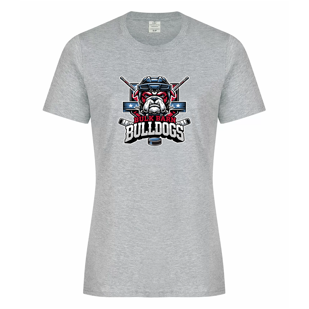 Bulk Barn Bulldogs Everyday Ring Spun Cotton Ladies Tee