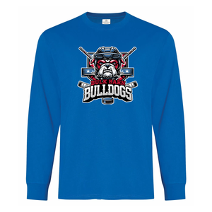 Bulk Barn Bulldogs Everyday Ring Spun Cotton Long Sleeve Adult Tee
