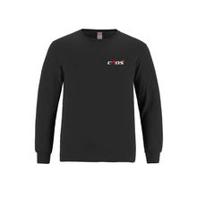 Load image into Gallery viewer, Canadian Adaptive Snowsports SSM Breeze YOUTH Ring Spun Combed Cotton Long Sleeve Crewneck T-Shirt