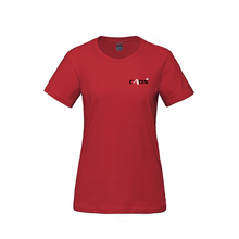 Load image into Gallery viewer, Canadian Adaptive Snowsports SSM Parkour LADIES Ring Spun Combed Cotton Crewneck T-Shirt