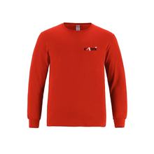 Load image into Gallery viewer, Canadian Adaptive Snowsports SSM Breeze YOUTH Ring Spun Combed Cotton Long Sleeve Crewneck T-Shirt