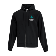 Load image into Gallery viewer, Catalyst Fitness Everyday Fleece Full Zip Hooded Sweatshirt