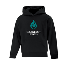 Load image into Gallery viewer, Catalyst Fitness Everyday Fleece Youth Hooded Sweatshirt