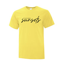 Load image into Gallery viewer, Chasing Sunsets Everyday Cotton Tee
