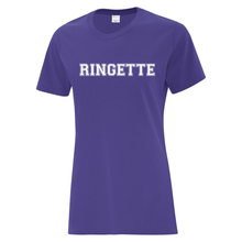 Load image into Gallery viewer, Sault Ringette Club &#39;Campus Edition&#39; Everyday Cotton Ladies Tee