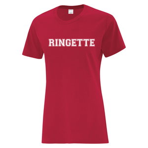 Sault Ringette Club 'Campus Edition' Everyday Cotton Ladies Tee