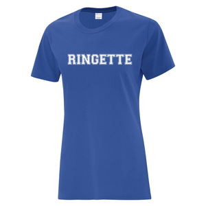 Sault Ringette Club 'Campus Edition' Everyday Cotton Ladies Tee