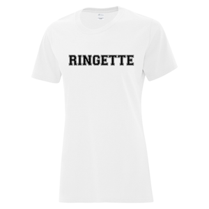 Sault Ringette Club 'Campus Edition' Everyday Cotton Ladies Tee