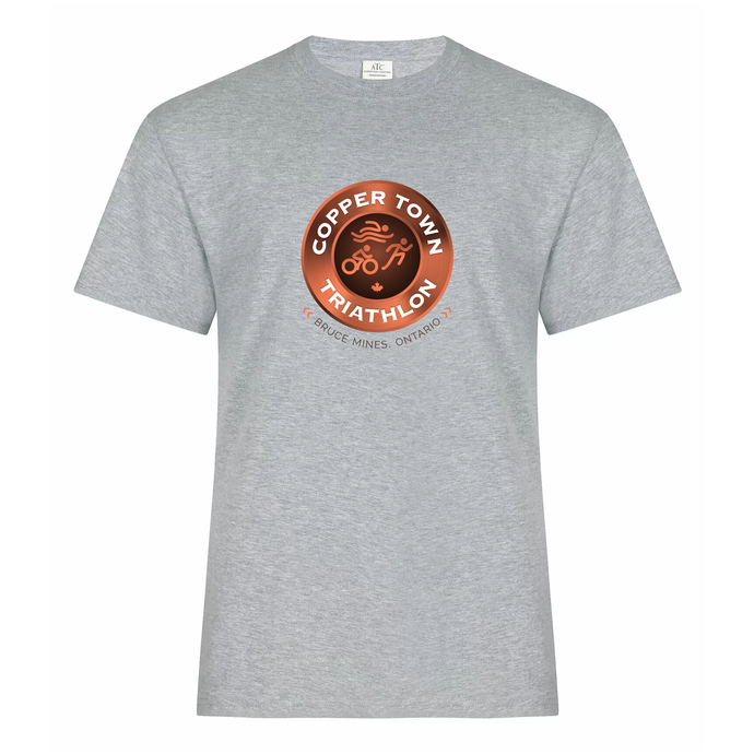 Copper Town Triathlon Everyday Ring Spun Cotton Tee