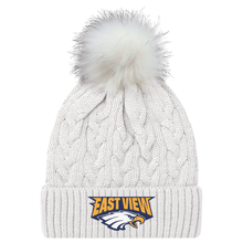 Load image into Gallery viewer, East View STAFF Faux Fur Pom Pom Toque