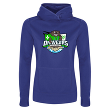 Load image into Gallery viewer, Écho-des-Rapides Game Day Fleece Ladies Hooded Sweatshirt