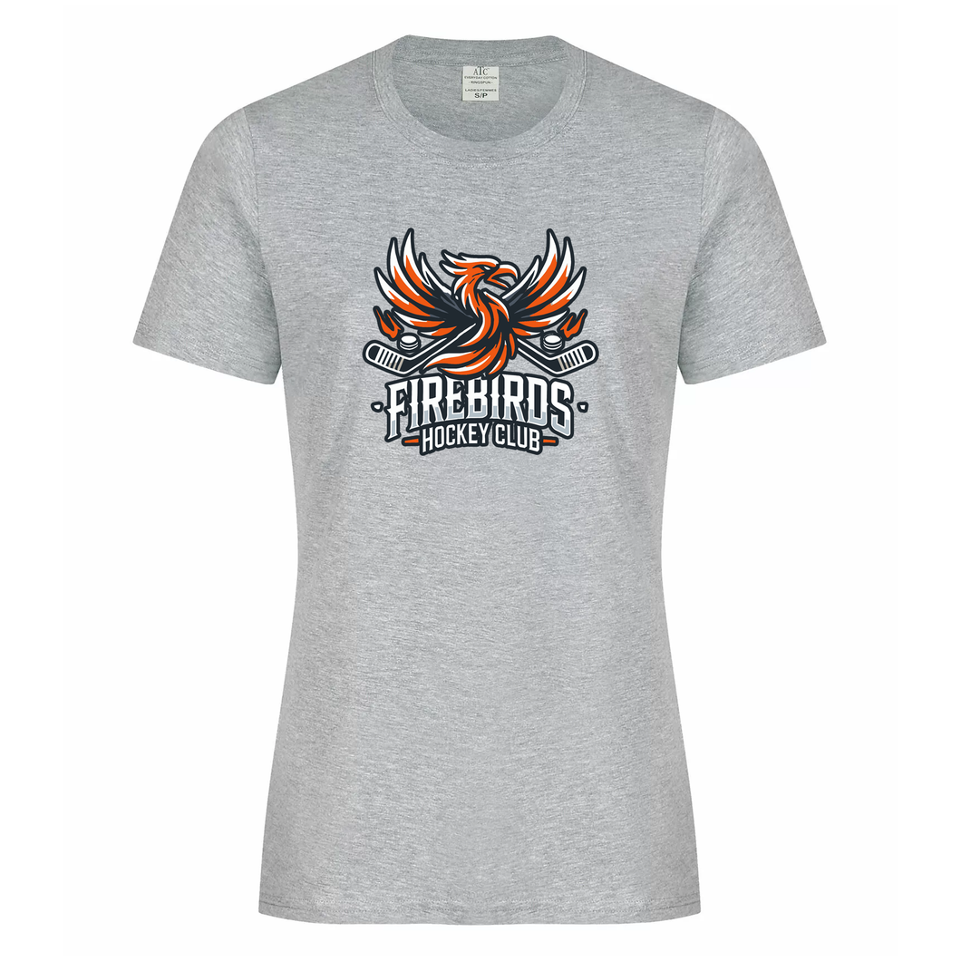 Firebirds Hockey Everyday Ring Spun Ladies Cotton Tee