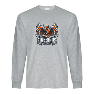 Firebirds Hockey Everyday Ring Spun Cotton Long Sleeve Tee