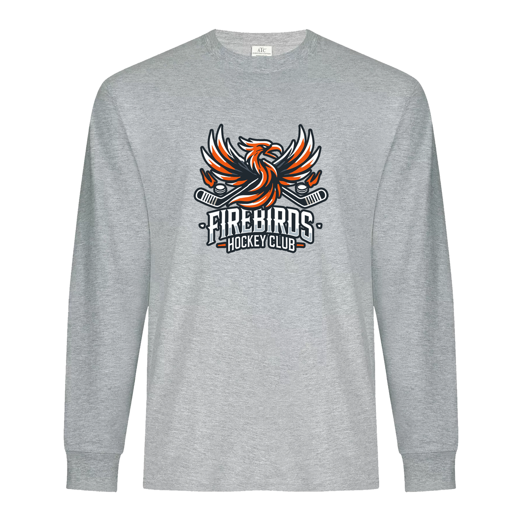 Firebirds Hockey Everyday Ring Spun Cotton Long Sleeve Tee