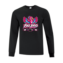 Load image into Gallery viewer, U9 Firebirds Hockey Everyday Cotton Adult Long Sleeve Tee