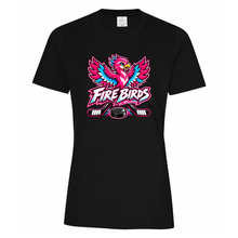Load image into Gallery viewer, U9 Firebirds Hockey Everyday Ring Spun Cotton Ladies Tee