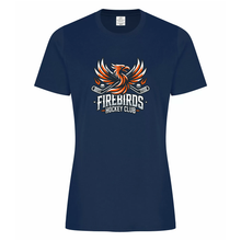 Load image into Gallery viewer, Firebirds Hockey Everyday Ring Spun Ladies Cotton Tee