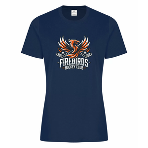 Firebirds Hockey Everyday Ring Spun Ladies Cotton Tee
