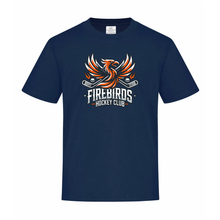 Load image into Gallery viewer, Firebirds Hockey Everyday Ring Spun Cotton Youth Tee