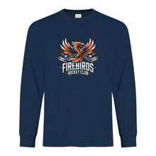 Load image into Gallery viewer, Firebirds Hockey Everyday Ring Spun Cotton Long Sleeve Tee
