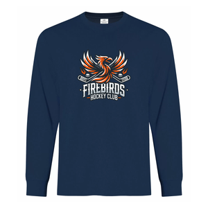 Firebirds Hockey Everyday Ring Spun Cotton Long Sleeve Tee