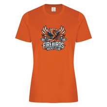 Load image into Gallery viewer, Firebirds Hockey Everyday Ring Spun Ladies Cotton Tee