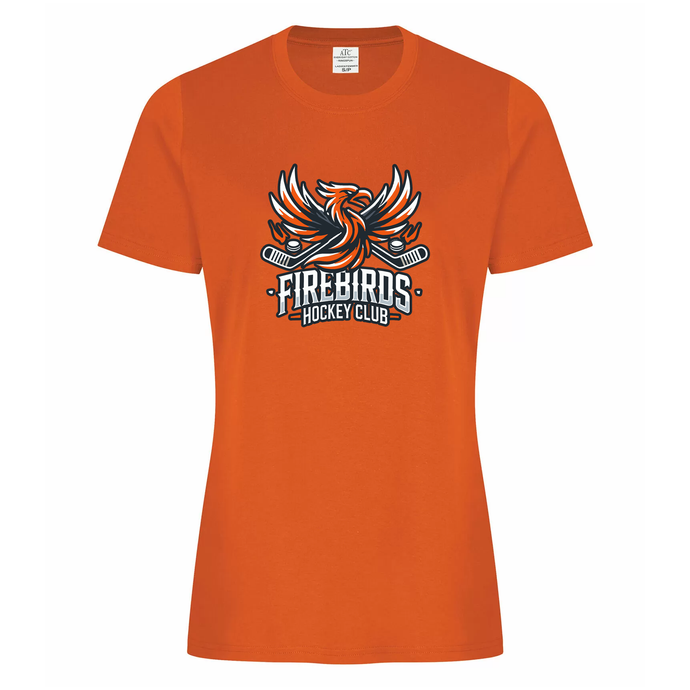 Firebirds Hockey Everyday Ring Spun Ladies Cotton Tee