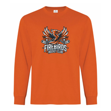 Load image into Gallery viewer, Firebirds Hockey Everyday Ring Spun Cotton Long Sleeve Tee