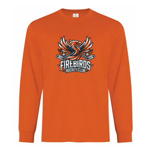 Firebirds Hockey Everyday Ring Spun Cotton Long Sleeve Tee