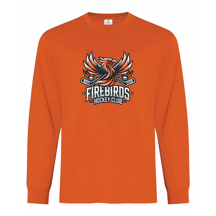 Firebirds Hockey Everyday Ring Spun Cotton Long Sleeve Tee