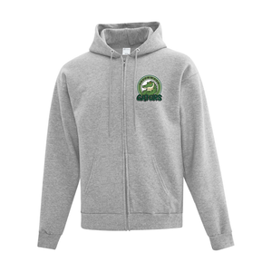 Greenwood Everyday Fleece Hooded Full Zip Adult Sweatshirt