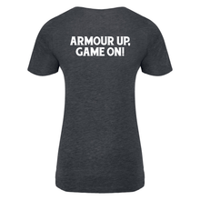Load image into Gallery viewer, Greenwood Intramurals Ring Spun Cotton V-Neck Ladies Tee