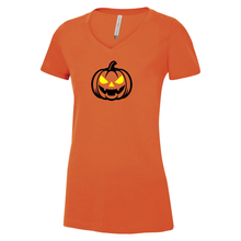Load image into Gallery viewer, Greenwood Intramurals Ring Spun Cotton V-Neck Ladies Tee