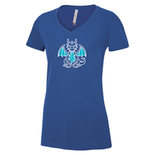 Load image into Gallery viewer, Greenwood Intramurals Ring Spun Cotton V-Neck Ladies Tee