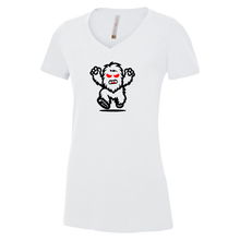 Load image into Gallery viewer, Greenwood Intramurals Ring Spun Cotton V-Neck Ladies Tee