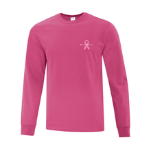 Load image into Gallery viewer, Group Health Centre Breast Cancer Awareness Everyday Cotton Long Sleeve Tee