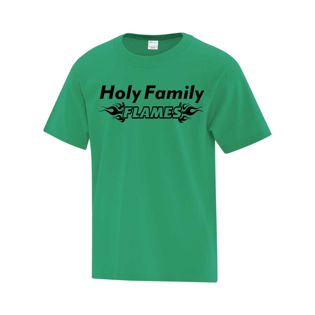 Holy Family Flames Spirit Wear Youth Tee