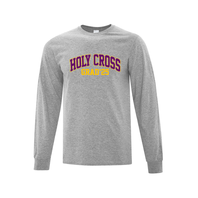 Holy Cross GRAD 2025 Campus Edition Adult Long Sleeve Tee