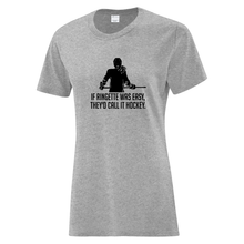 Load image into Gallery viewer, Sault Ringette Club &#39;Fun Phrases&#39; Everyday Cotton Ladies Tee