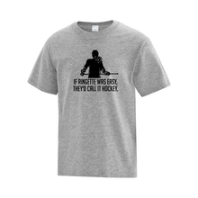 Load image into Gallery viewer, Sault Ringette Club &#39;Fun Phrases&#39; Everyday Cotton Youth Tee
