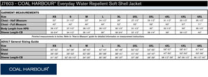 CAES STAFF Coal Harbour Everyday Water Repellent Soft Shell Jacket